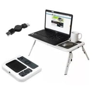 Leon Import - Mesa Portátil Notebook Doble Ventilador