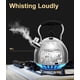 thumbnail image 2 of Tetera Whistling de acero inoxidable para estufa, 1,8 L, 2 of 7