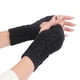 thumbnail image 1 of Guantes sin dedos de punto con cable elástico y acanalado para mujer, 1 of 5
