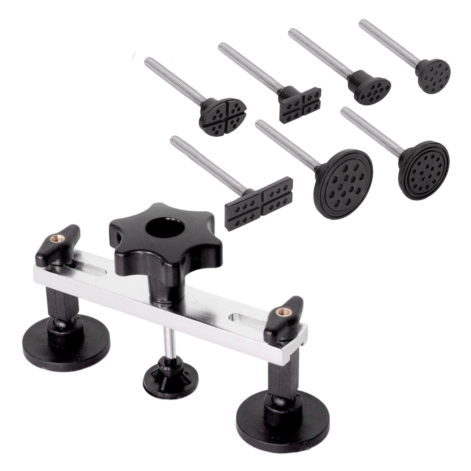 Magideal - Kit De Herramientas De Reparación De Eliminación De Abolladuras De Carrocería De Automóvil Con 7 Pestañas De Tamaño Accesorios Reparación Profesional