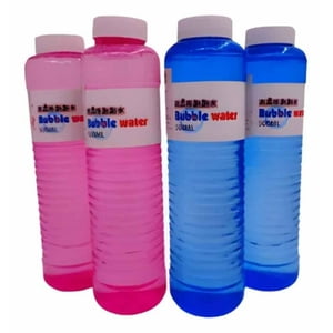 Genérico - Set De 02 Botellas De Liquido Para Burbujas 500Ml