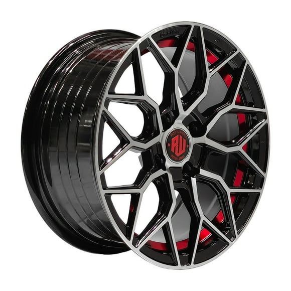 SET 4 LLANTAS 15x7 4X100 Et35 KARIJERA BM-UC-Red