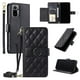 thumbnail image 1 of Funda tipo billetera FOXDOCK para Xiaomi Redmi Note 10S 4G – Tapa abatible con correa para mujer, 1 of 5