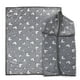 thumbnail image 1 of Saco con Broche Ultra Soft Corazones 80x110cm Gris Bebesit, 1 of 4