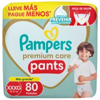 Pañales Pants Premium Care Talla Xxxg 80 Un 80 Un Pampers