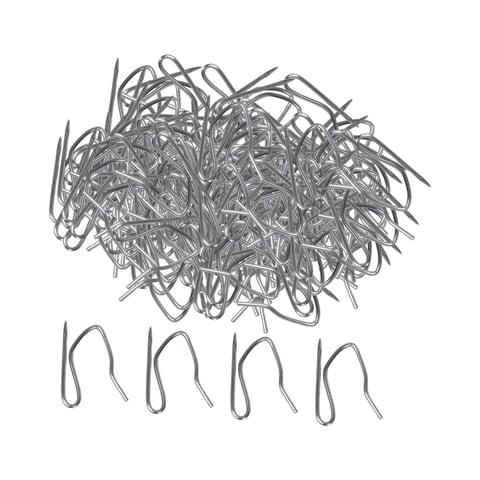 Magideal - Ganchos De Cortina De Metal, Ganchos Para Colgar Cortinas De Ventana, Ganchos Para Cortinas, Ganchos Para Cortinas, Ganchos Plisados Para Puerta, Baño 380Pcs