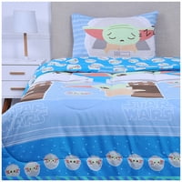 Mashini - Plumon 1.5 Plazas Swars Mandalorian Blue