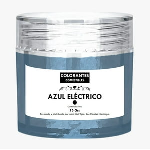 Mini Mall - Colorante Pigmento En Polvo Para Velas, Jabón, Resina 15 Grs Azul Eléctrico