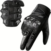 Chrisdien Deny - Guantes De Motocicleta Deportivos Para Hombre Para Exteriores - Guantes De Montar De Dedo Completo Con Pantalla Táctil