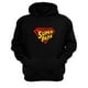 thumbnail image 1 of Polerón Canguro Super Papá Negro Talla S Unisex, 1 of 2