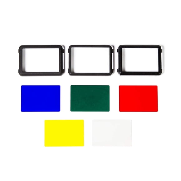 Set de Filtros Litra para Luz LED LitraPro con 5 Difusores de Color