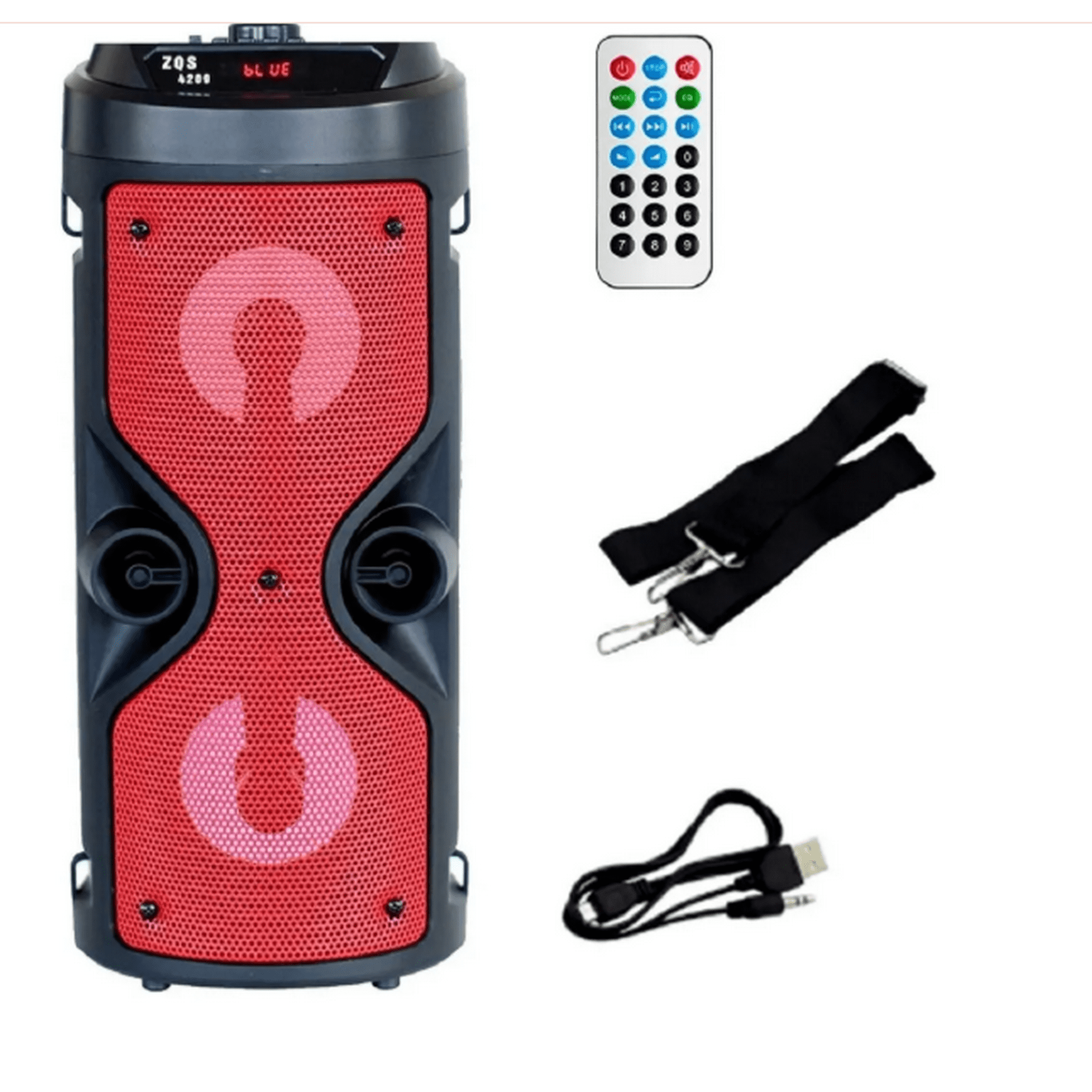 Tecnocasa - Parlante Recargable Bluetooth Usb Inalambrico