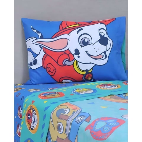 Juego Sábanass Infantil Paw Patrol Plaza Y Media Mashini