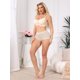 thumbnail image 2 of INSPIRE CHIC Ropa interior de algodón de cintura alta para mujer, bragas clásicas de cobertura total sin costuras XL Beige, 2 of 4