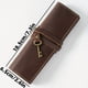 thumbnail image 2 of 1pc Stylish Vintage PU Leather Multi-function Pencil Case - Perfect for Organizing and Storing Tools, 2 of 5