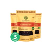 Ambrosia Spa - Pack 3, Cranberry 350Gr