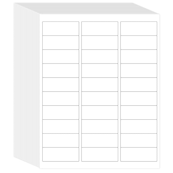 Etiquetas de dirección L LIKED 1x2-5/8, 15000 etiquetas para impresora