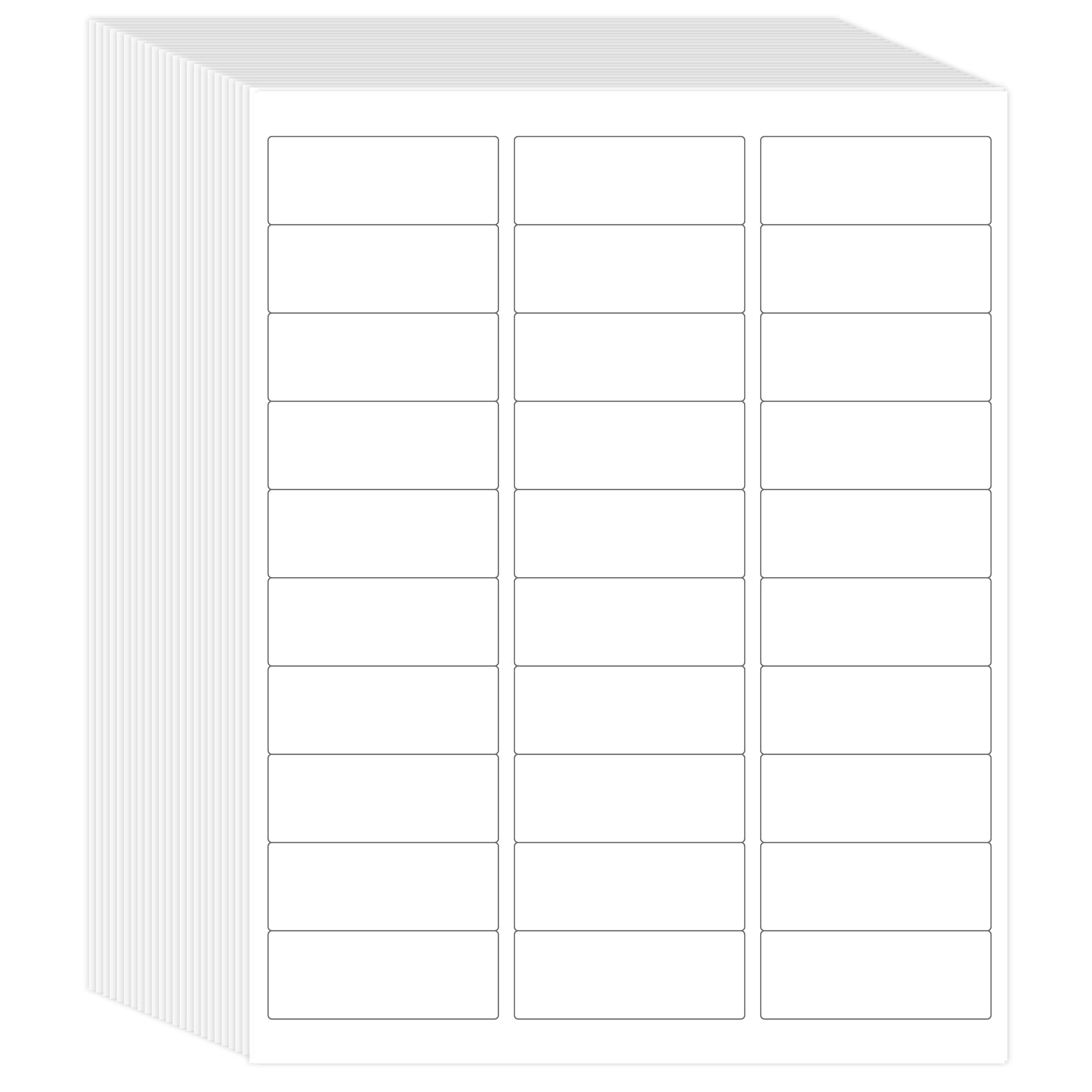 Etiquetas De Dirección L Liked 1x2-5/8, 15000 Etiquetas Para Impresora