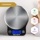 thumbnail image 3 of Báscula de cocina INEVIFIT digital de acero inoxidable de 6 kg/13 libras como máximo, 3 of 6