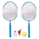 thumbnail image 5 of Raquetas De Bádminton Para Niños Para Interior, Exterior, Playa, Patio Trasero, Azul, 5 of 5