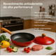 thumbnail image 4 of Juego De Batería Wok Olla Sartén 5 Piezas Roca Volcánica, 4 of 8