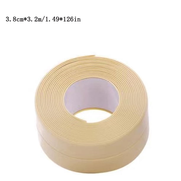 Transform Your Bathroom with Our Waterproof PVC Self-Adhesive Sealing Strip Tape! Perfect for Sinks, Bathtubs, and Toilets.