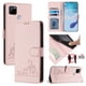 thumbnail image 1 of Funda tipo cartera FOXDOCK para REALME C25/C25S con soporte, ranuras, RFID, diseño de gato, 1 of 5