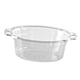 thumbnail image 3 of Lavabo Transparente Accs Con Agujeros Lavabo Para Almacenamiento Mezcla Limpieza Peque?o Gris, 3 of 5