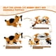 thumbnail image 3 of Juguete de peluche de animal de peluche Familia de gatos clásica Chirpy Chums, 3 of 7