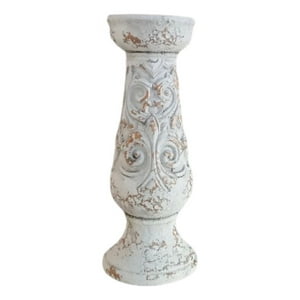 Columna Pedestal Decorativo Ceramica Vintage Hogar Grd Lau