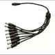 thumbnail image 1 of Cable Poder Splitter Camara Seguridad 8 Salidas Jack 5.5*2.5 negro, 1 of 6