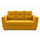 thumbnail image 2 of Sofa Alabama 3 cuerpos Tela Felpa oro, 2 of 4