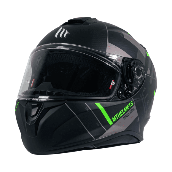 Casco para moto MT Targo Veneris B6 Verde Fluor Mate L