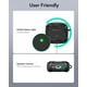 thumbnail image 3 of Estuche ESR HaloLock para AirPods 4 Negro, 3 of 3