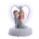 thumbnail image 3 of Pareja De Novios Estatuilla Decoración De La Torta Decoración Regalo Romántico Del Recuerdo Para Atar El Nudo, 3 of 5