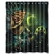 thumbnail image 1 of Cortina de ducha Smite Anubis, juego de cortinas de baño con ganchos, tamaño 60 x 72 pulgadas, 1 of 3