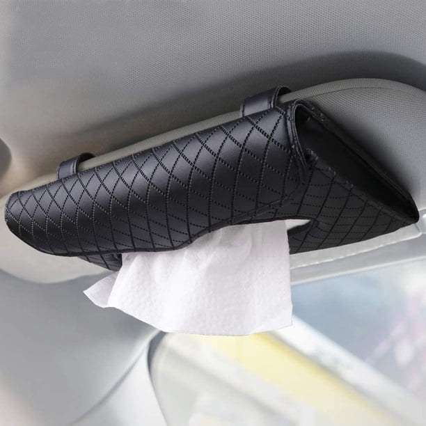 Keep Tissues Handy and Accessible in Your Car with this Visor Tissue Holder