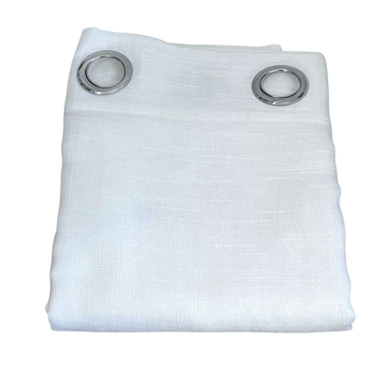 Oem - Cortina Visillo 1 Paños Cortina 8 Anillos 140x230cm