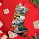 thumbnail image 4 of Danganronpa Tema: Calcetines de Navidad, fino lino blanco para colgar en escaleras y chimenea, decoración navideña para el hogar, regalo de Navidad. 45cm × 32cm, 4 of 5