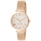 thumbnail image 1 of Pulsera de malla Watch Nine West para mujer, caja de 31 mm, plata y oro rosa, 1 of 6