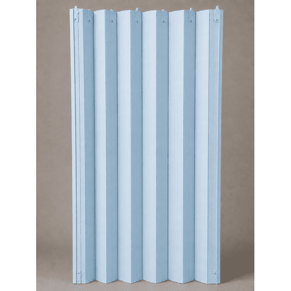 Cortina de Madera Hangaroa Ventana 120x120 cm Azul pastel