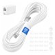 thumbnail image 1 of Cable telefónico Uvital RJ11 6P4C con acoplador, 1 of 3