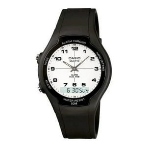 Reloj Analogo-Digital Negro Casio Aw-90H-7Bv