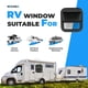 thumbnail image 2 of Ventana para autocaravana HECASA de 44,45 x 39,37 cm con moldura y malla, 2 of 9