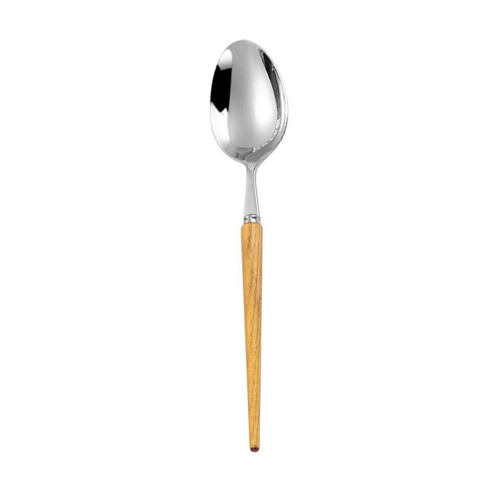Xmhytop Cubiertos De, Acero Inoxidable, Muy Adecuados Para Trajes De Filete,caqui, 4 Piezas Cucharas De Comida