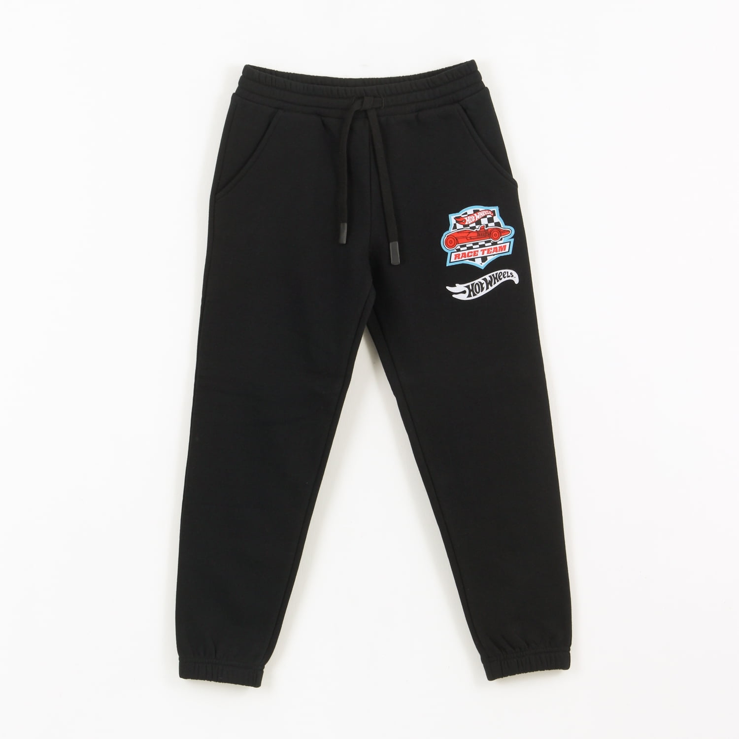 Pantalón De Buzo Niño Race Team Negro Hot Wheels