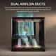 thumbnail image 4 of Funda para PC Corsair AIR 5400 LX-R RGB iCUE Link Mid-Tower negra, 4 of 9