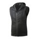 thumbnail image 2 of INSPIRE CHIC Chaleco con Capucha para Hombre con Cremallera Sin Mangas y Cordón Ajustable 42 Negro, 2 of 8