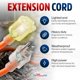 thumbnail image 2 of Cable de extensión LifeSupplyUSA 30 m 10/3 calibre 15 A 125 V, 2 of 9