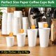 thumbnail image 5 of Vaso desechable de papel Sowinvent 237 ml, paquete de 1000 unidades, blanco, 5 of 6